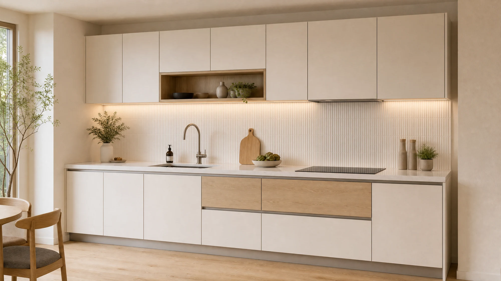 Kitchen — scandinavian linear